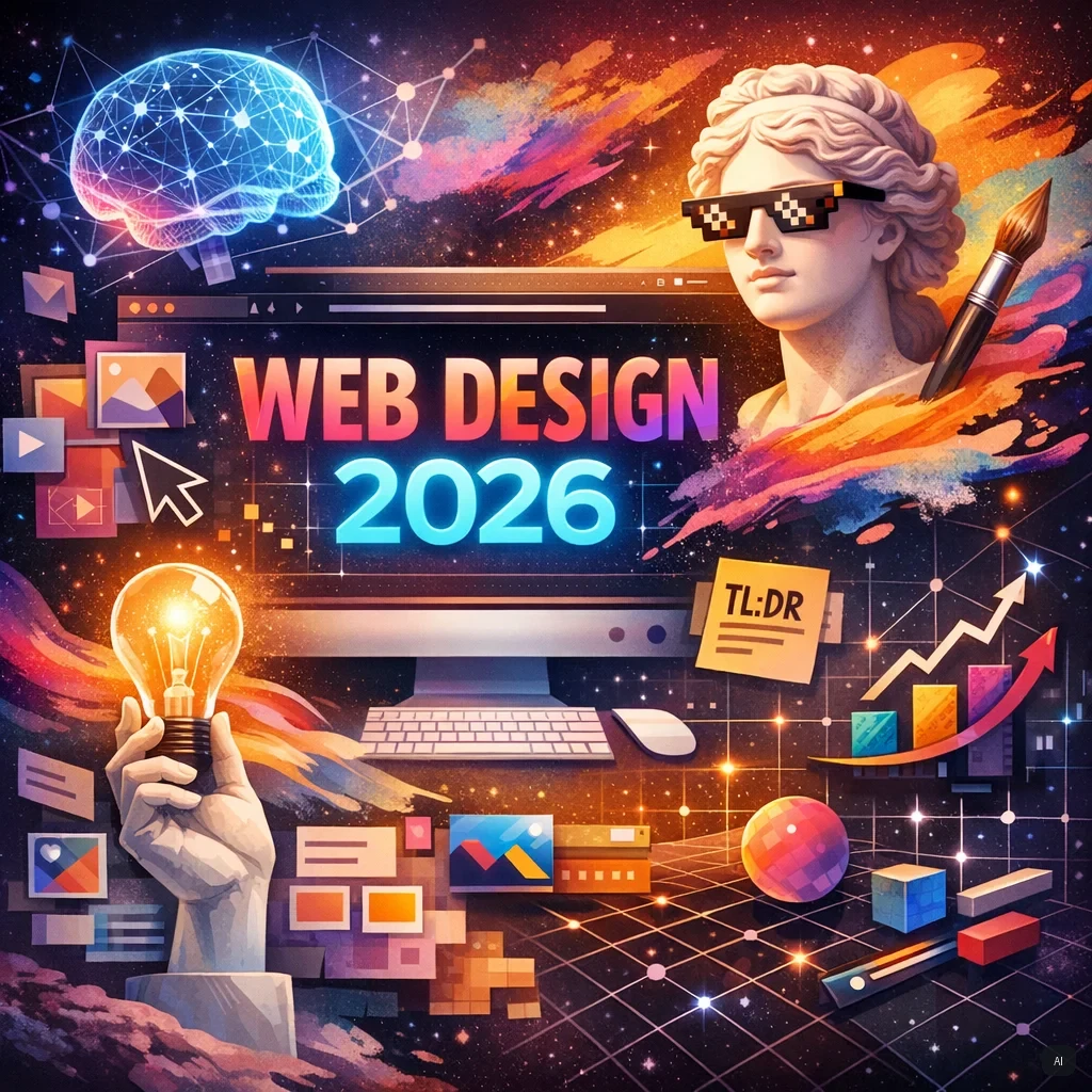 8 webdesigntrender vi følger med på inn i 2026